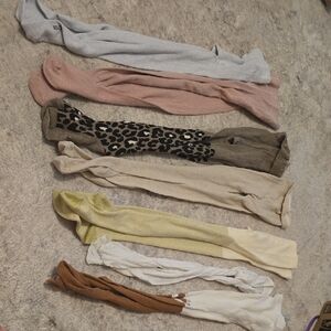 Mixed Women's Tights & Over-the-Knee Socks - Neutral & Pastel Bundle